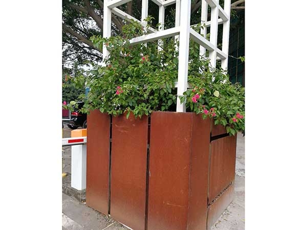 耐候鋼花箱 (31)